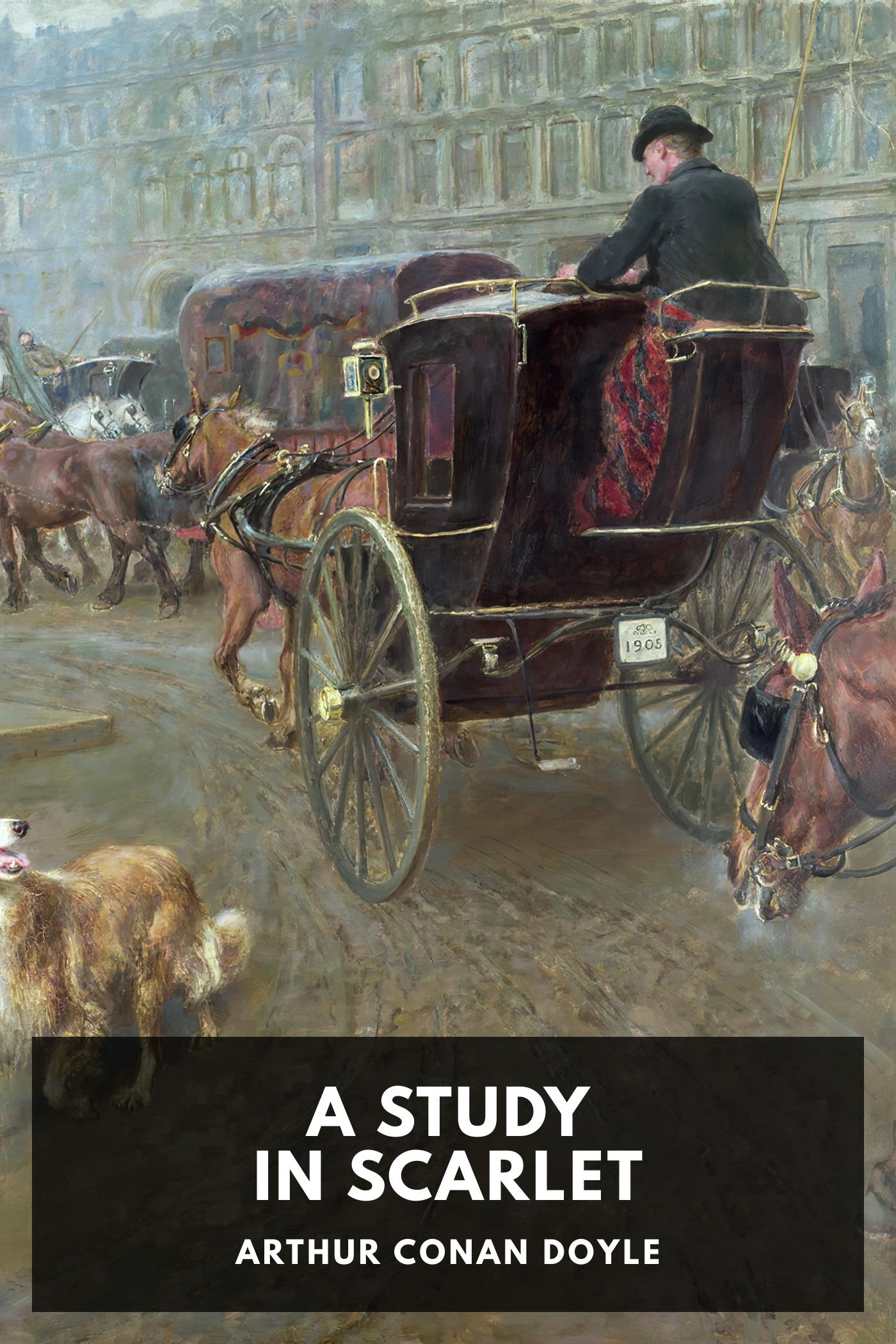 Cover of A Study in Scarlet