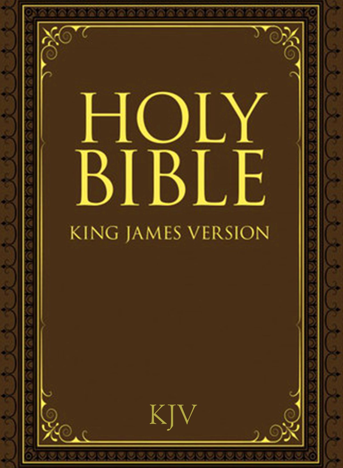 Cover of The Bible, Old and New Testaments, King James Version